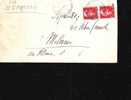 D137 Great Britain George V Cover 1915 - Storia Postale