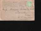 D141 Great Britain George V Cover 1913 Keighley - Covers & Documents