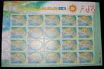 2001 Zodiac Stamps Sheet - Scorpio Of Water Sign - Astrology