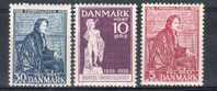 DANIMARCA / DANMARK 1938 -- THORVALDSEN -- * Rif .265/367 - Nuovi