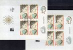 PRAGA 1988 CEPT-Mitläufer Ungezähnt CSSR Blocks 83 **/o 55€ Plus E-Karte Emblem Finnlandia 88 PRAGA Ss KSZE Sheet Bf CSR - Blocs-feuillets