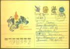 Kazakhstan Really Mailed Cover From 1992. Postal History - Kasachstan