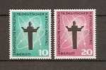 GERMANY DEUTSCHE BUNDESPOST BERLIN 78. DEUTSCHER KATHOLIKENTAG 1958 / MNH / 179 - 180 - Unused Stamps