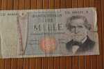 Billet De Banque -- Bank - Banco De ITALIA  1000 LIRES - 1000 Liras