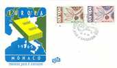 MONACO  1965 EUROPA CEPT FDC - 1965