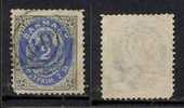 DANEMARK / 1870 # 16 Ob. / 2 Sk. Gris Et Outremer / COTE 30.00 EURO - Usado