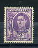 AUSTRALIA    1942        2d   Bright  Purple    USED - Used Stamps