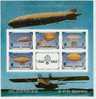 ZEPPELINS, Nrd Korea 1982, Postfris Zonder Plakker/MNH,ongetand Blok(B1015) - Zeppelins