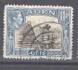 ADEN,GB Colony, George VI, Yvert N° 23A, 14 A Obl, B/TB, Cote 2,50 Euro - Aden (1854-1963)