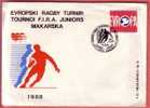 RUGBY  -  TOURNOI  F.I.R.A. JUNIORS ( Croatie Rare Cover ) European Juniors Rugby Tournament Makarska 1988.  * FIRA - Rugby