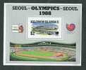 Solomon Islands Summer Olympic Seoul Souvenir Sheet SC# 626 MNH** - Summer 1988: Seoul