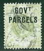 1887 Great Britain Official, 1sh Government Parcels Overprint #O36 - Officials