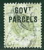 1887 Great Britain Official, 1sh Government Parcels Overprint #O36 - Service