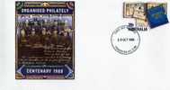 Australia 1988 Organised Philately Centenary PSE First Day - Entiers Postaux