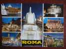 Roma / Rom - Mehrbildkarte - Panoramische Zichten, Meerdere Zichten