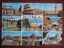 Roma / Rom - Mehrbildkarte - Panoramische Zichten, Meerdere Zichten