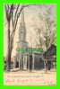 SPRINGFIELD, VT - THE CONGREGATIONALIST CHURCH - HANDCOLORED - TRAVEL IN 1907 - INDEPENDENT PHOTO CARD CO - - Sonstige & Ohne Zuordnung