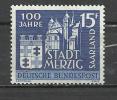 SAAR 1957 - MERZIG CENTENARY  - MNH MINT NEUF NUEVO - Ungebraucht