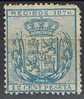 Sello Recibos 1876, 12 Cts Azul. º - Revenue Stamps