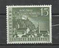 SAAR 1958 - 400 YEARS HOMBURG - MNH MINT NEUF NUEVO - Nuovi