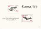 FRANCE  1986 EUROPA CEPT COLOUR PRINT - 1986