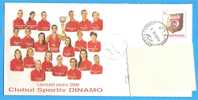 ROMANIA  Stationery Cover 2009. Dynamo Sports Club. Volleyball Team, Gymnastics, Kayaking, Canoeing, Fencing - Pallavolo