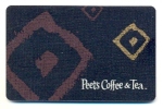 Peets Coffee & Tea,  U.S.A. Carte Cadeau Pour Collection # 1 - Treuekarten