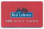 Red Lobster,  U.S.A. Carte Cadeau Pour Collection # 1 - Treuekarten