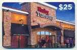 Ruby Tuesday,  U.S.A. Carte Cadeau Pour Collection # 1 - Treuekarten