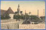 KAMENZ, Kirche Und Alter Wallthurm, Gelaufen Um 1906, Handcolorierte Künstlerkarte, Verlag: Brück & Sohn Meissen - Kamenz