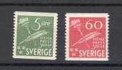 SVEZIA / SVERIGE 1945 -- * Rif. 313/314 - Unused Stamps