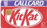 TARJETA DE IRLANDA DE KIT KAT CHOCOLATE (CHOCOLAT) - Alimentation