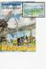 Série Eure Et Loir Et Les Timbres (n° 1863 Imprimé) Région Centre, Moulin, Facteur, éolienne, (par 5 Exemplaires) - Stamps (pictures)
