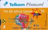 # SOUTH_AFRICA TNCE 7th All Africa Games'99 15 So3   Tres Bon Etat - Afrique Du Sud