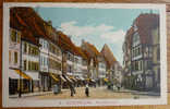 CPA CARTE POSTALE - WYSSEMBOURG RUE NATIONALE - Wissembourg