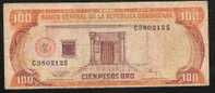 REPUBLIQUE DOMINICAINE P136   100  PESOS ORO   1994 F-VF - Dominicana