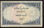 PAKISTAN P9Ab   1  RUPEE  1964  FINE Only 2 Usual Pin Holes - Pakistan