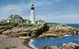 Maine - Portland Head Light - Casco Bay - Phare - Lighthouse - Circulée - Portland