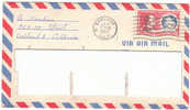 A0473 - 15 Cent.100° Ann.Int.Postal Conf. Posta Aerea VG Oakland-Torino 27-09-1963 - Lettres & Documents