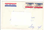 A0479 - 2 X 26 Cent. Democracy Posta Aerea VG Santa Cruz-Torino 12-12-1974 - Briefe U. Dokumente