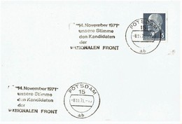 DDR / GDR - Maschinenstempel (S1051)- - Frankeermachines (EMA)