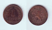 Netherlands 1 Cent 1884 - 1849-1890 : Willem III