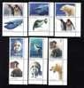 Polar Animals;whale,penguin,seal,bear  2007 MINT FULL SET + LABELS Very Rare,MNH,OG. - Wale