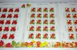 Taiwan 1998 Herbaceous Plants Flower Stamps Sheets Flora Plant - Blocks & Sheetlets