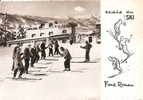 Font Romeu ( Pyrénées Orientales) école De Ski En 1960, Photo Ed Goudin - Otros & Sin Clasificación