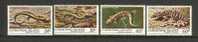 Christmas Island           "Reptiles"       Set        SC# 112-15 MNH** - Christmas Island