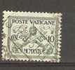 VATICAN 1929 - YVERT N. 27 - USED OBLITERES GESTEMPELT USADO - Gebruikt