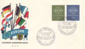 GERMANY 1959 EUROPA CEPT FDC / BONN 1 A / /ZX/ - 1959