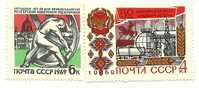 1969 - URSS 3468/69 Anniversari, - Europa