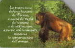 # ITALY A57 Animali Che Lasciano Un Vuoto - Monkey (30.06.2004) 5 - Animal,singe,monkey- Tres Bon Etat - Publiques Publicitaires